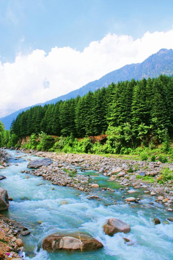Hotel Link Way-A Riverside Hotel Manali  Bagian luar foto